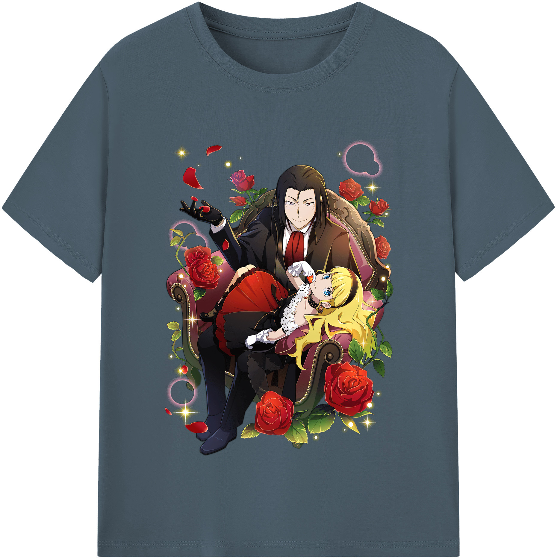 （画像用） 文豪ストレイドッグス Bungo Stray Dogs 綿100％半袖Tシャツ（フロントプリント）